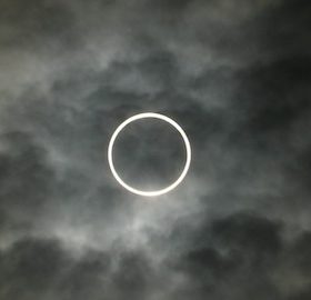 2012年5月21日金環日食